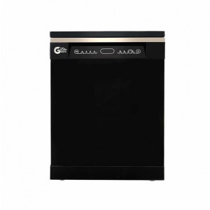 GPLUS 16 Place Settings Dishwasher | 360 degree Spray Arms (5 Jet Spray Showers) | 12L Water Consumption | Color-Black