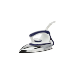 Bajaj Majesty DX-11 1000W Dry Iron with Advance Soleplate and Anti-bacterial German Coating Technology, White and Blue