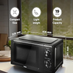 Haier 19 L Solo Microwave Oven (BLACK)