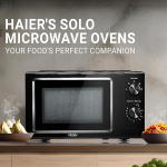 Haier 19 L Solo Microwave Oven (BLACK)