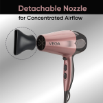 Go Pro 2100W Professional Hair Dryer with Detachable Nozzle