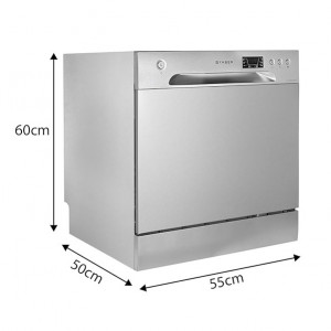 Faber 8 Place Settings Dishwasher (FFSD 6PR 8S Ace Inox, Inox)