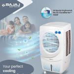 Bajaj PX97 Torque New 36L Personal Air Cooler For Room| DuramarinePump| 1 Year Warranty| TurboFan Technology| Powerful Air Throw| 3-Speed Control| Por