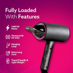 HD-1214 Premium Hair Dryer with 1400 Watts Motor